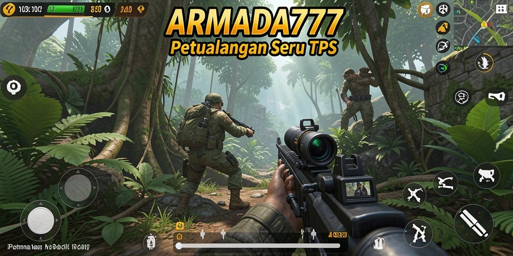 Screenshot gameplay menampilkan pertempuran mendebarkan dalam <strong>ARMADA777</strong>.