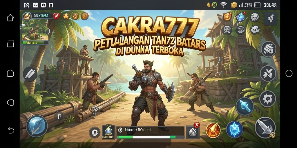 Gameplay seru dalam dunia terbuka CAKRA777 yang menakjubkan.