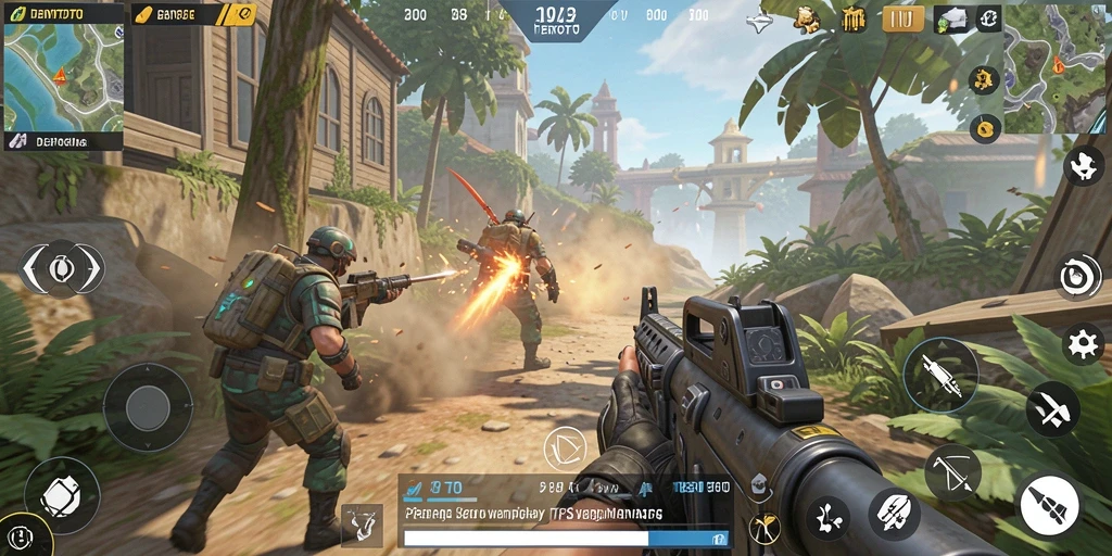 Gameplay DENTOTO yang mendebarkan dan penuh aksi.