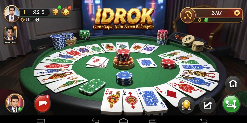 Tampilan gameplay <strong>IDROK</strong> yang menarik dan mengasyikkan untuk dimainkan.