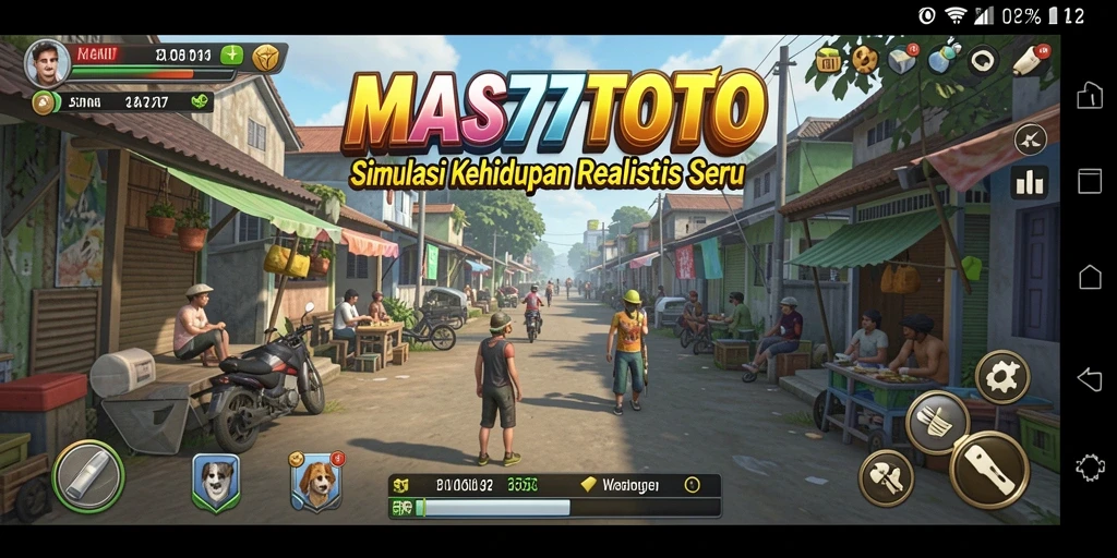 Tampilan gameplay yang menarik dari MAS77TOTO.