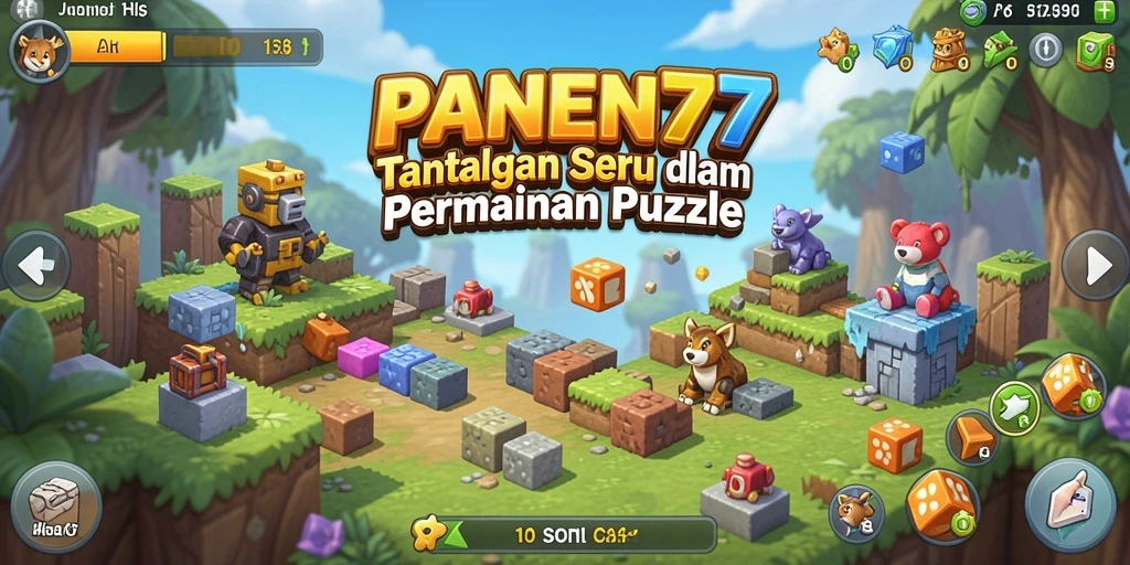 Tangkapan layar gameplay PANEN77 menampilkan tantangan teka-teki yang seru dan menarik.