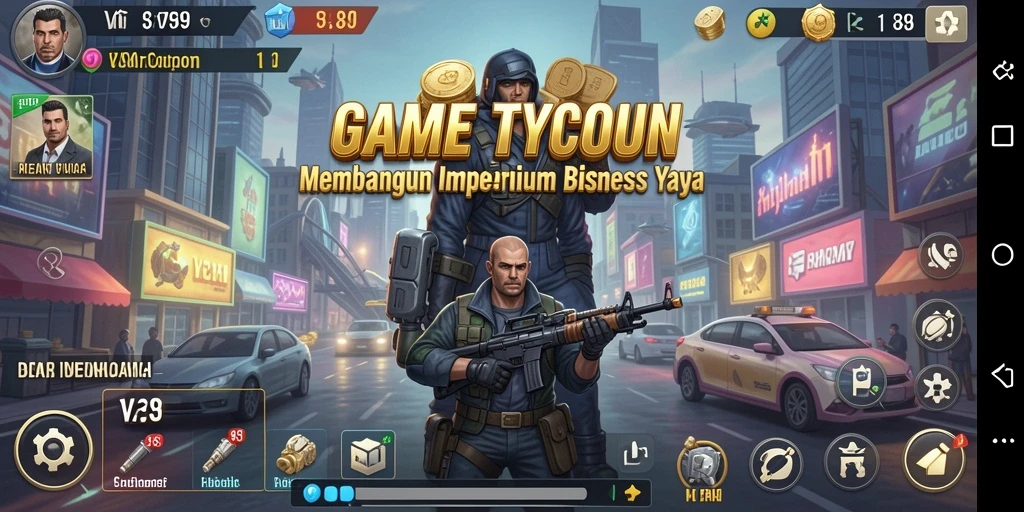 Tampilan gameplay V89 yang menakjubkan dan interaktif.